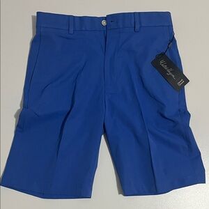 Walter Hagen Cobalt Blue Men's Flat Front Shorts
